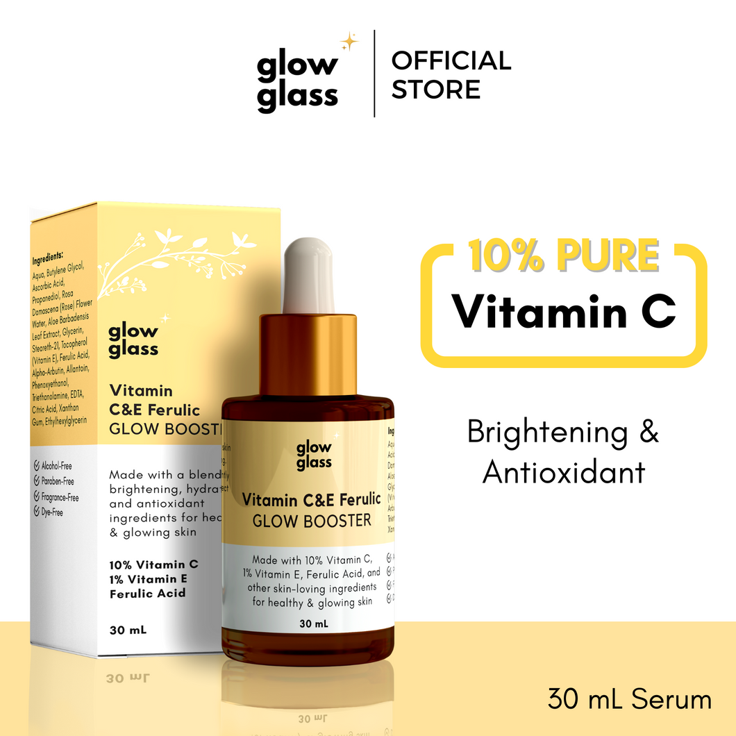 Vitamin C & E Ferulic Glow Booster - Brightening & Antioxidant Serum